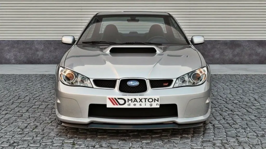 Front Splitter compatible with Subaru Impreza MK2 WRX STI (hawkeye)