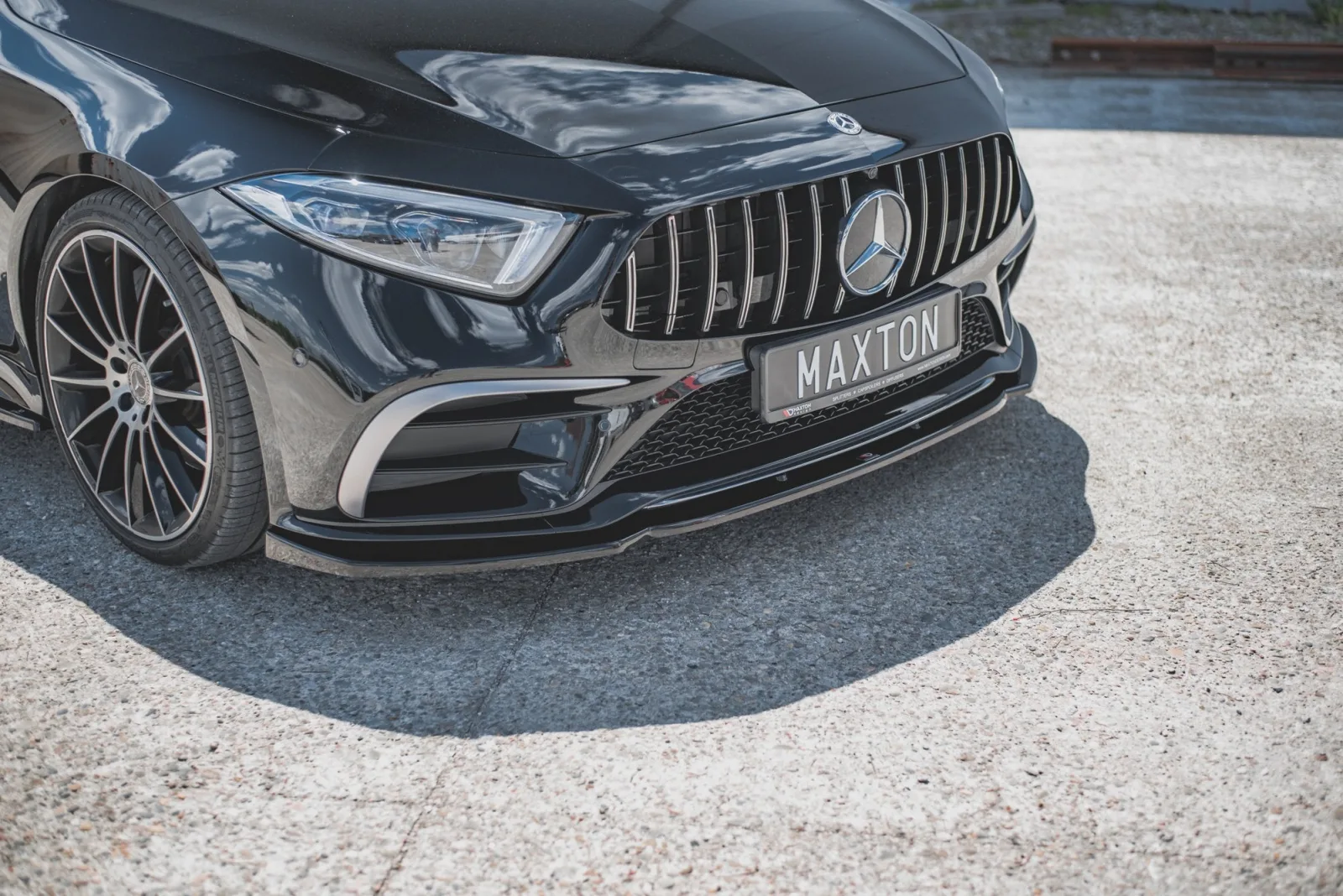 Front Splitter V.2 compatible with Mercedes-Benz CLS AMG-Line C257