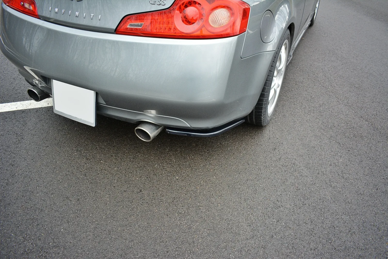 Rear Side Splitters compatible with Infiniti G35 Coupe