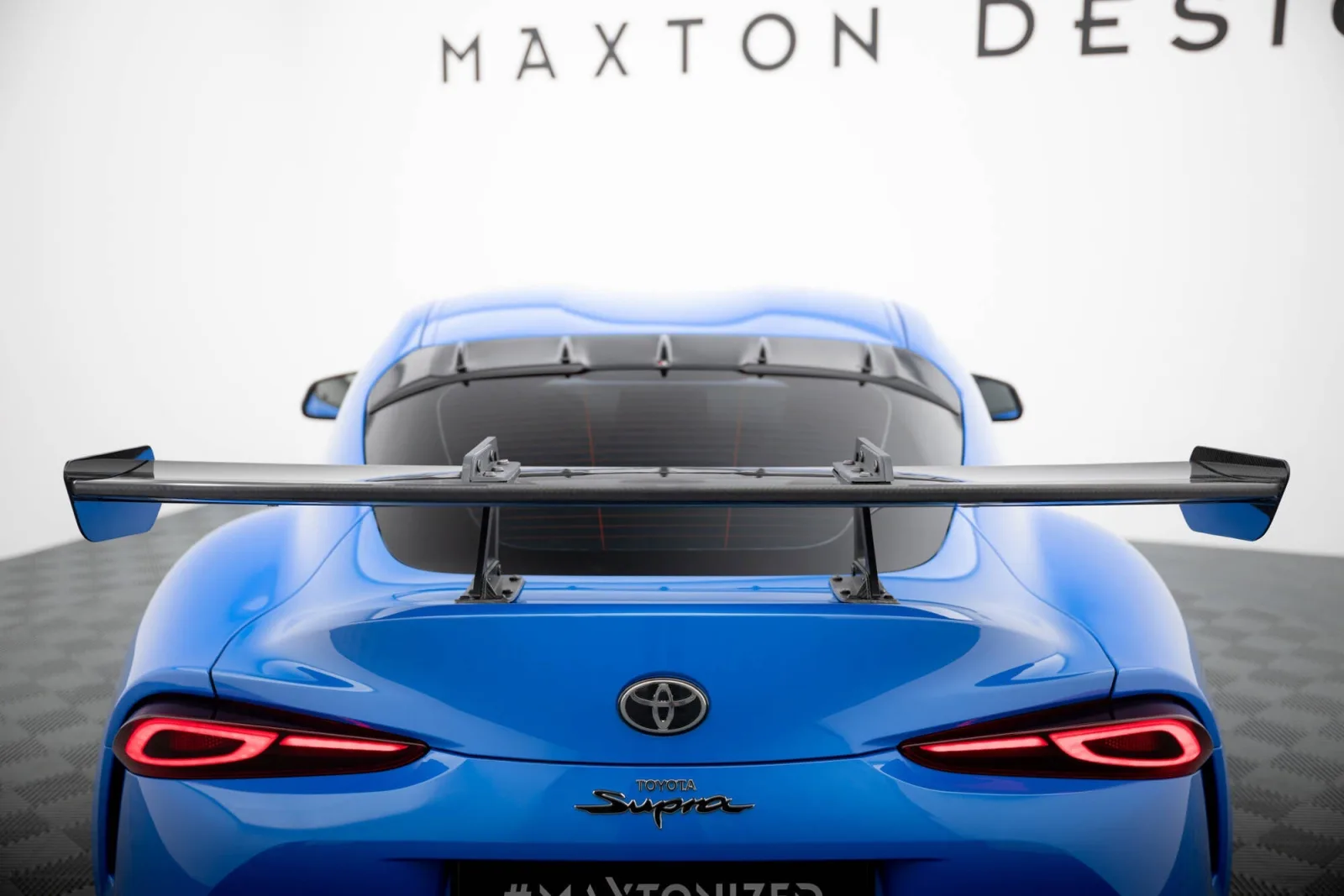 Carbon Spoiler With Top Mounts compatible with Toyota Supra Mk5