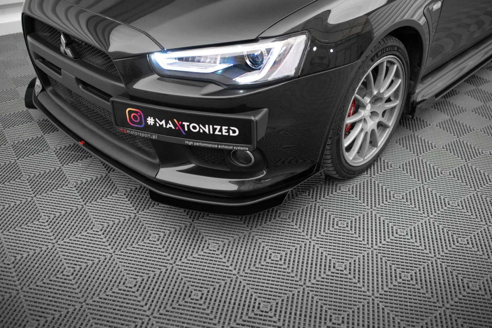 Front Flaps compatible with Mitsubishi Lancer EVO X