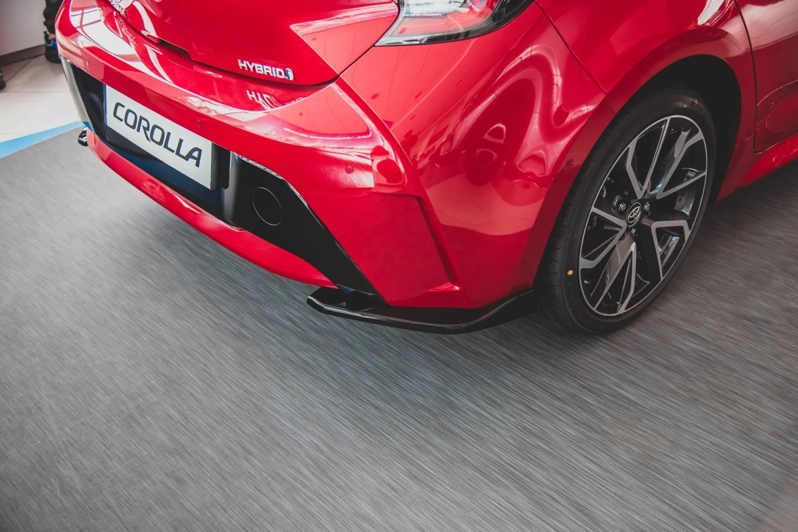 Rear Side Splitters compatible with Toyota Corolla XII Hatchback