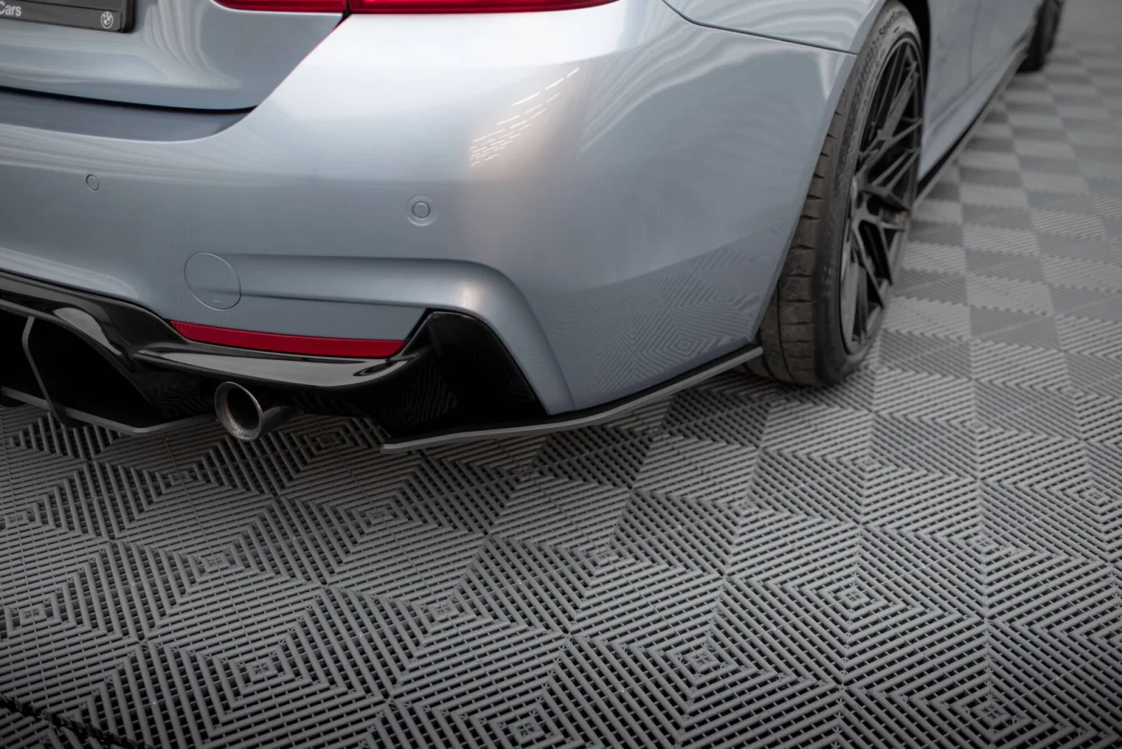 Rear Side Splitters Street Pro compatible with BMW 435i Coupe M-Pack F32