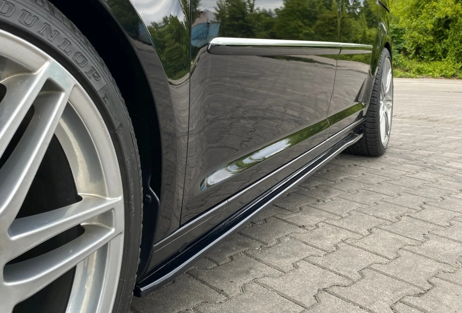 Side Skirts Diffusers compatible with Opel Volkswagen Caddy Mk. 4