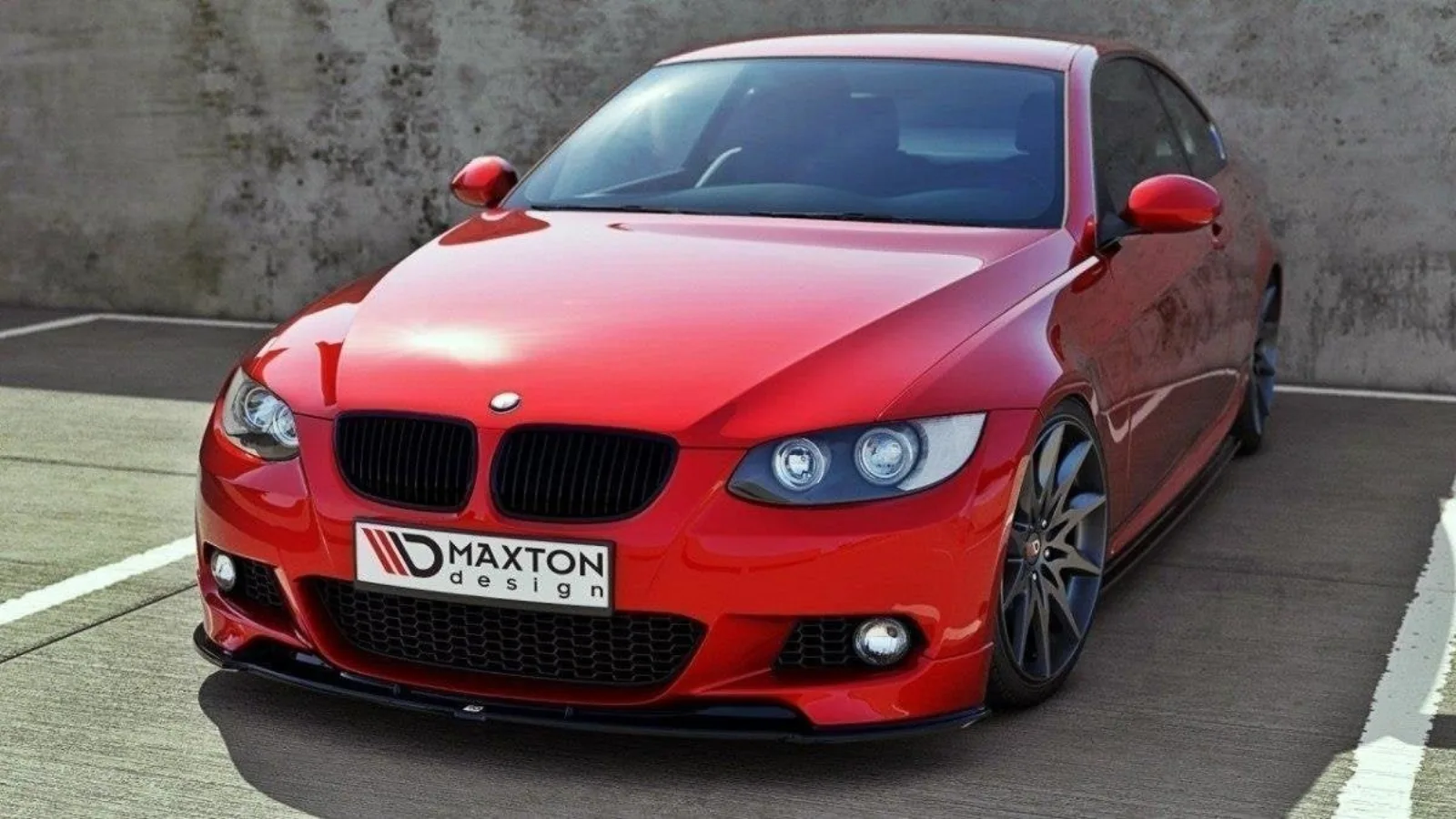 Front Splitter compatible with BMW 3 E92 M-Pack (Pre-Facelift model, fits M Performance splitter)