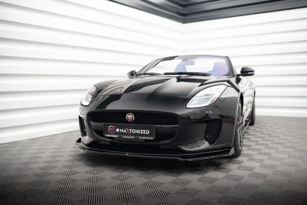 Front Splitter V.2 compatible with Jaguar F-Type Mk1 Facelift