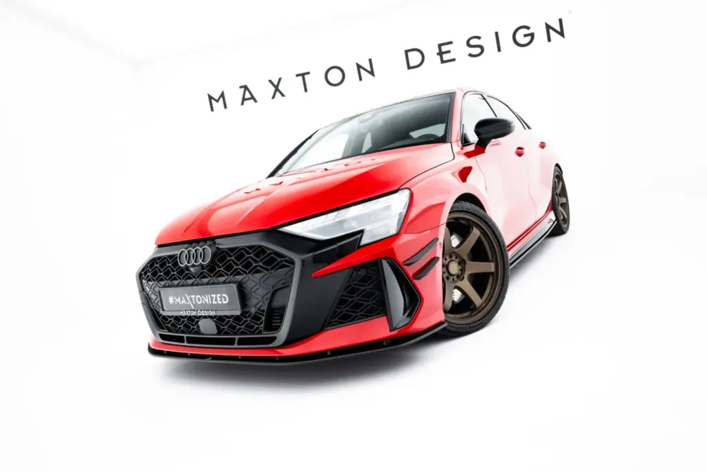 Front Splitter Street Pro compatible with Audi RS3 Sedan 8Y Facelift