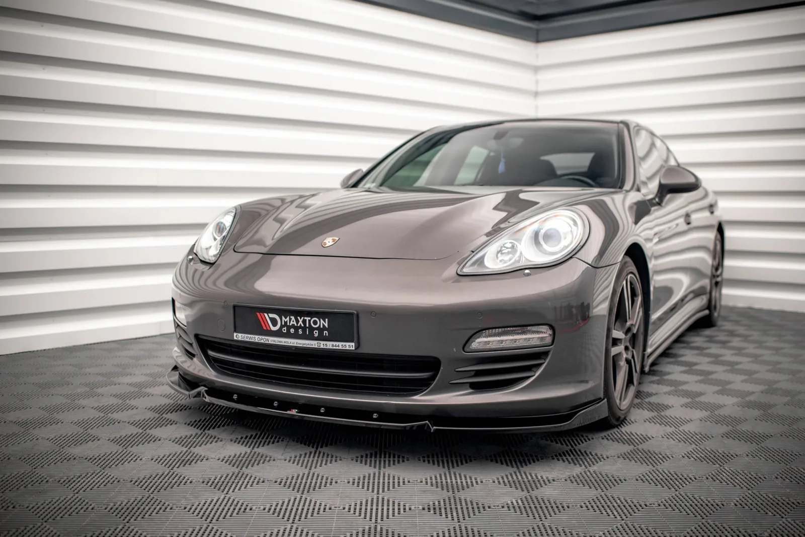 Front Splitter V.2 compatible with Porsche Panamera / Panamera Diesel 970
