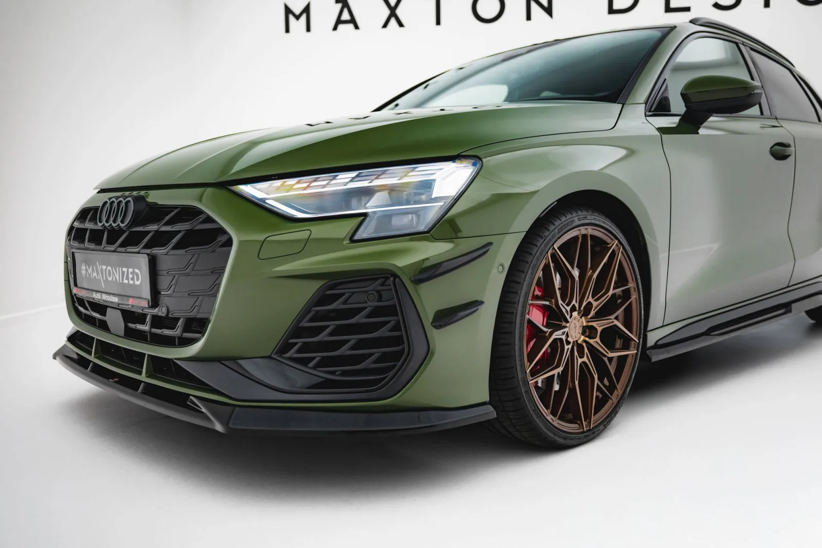 Canards compatible with Audi S3 Sportback / A3 S-line Sportback 8Y Facelift