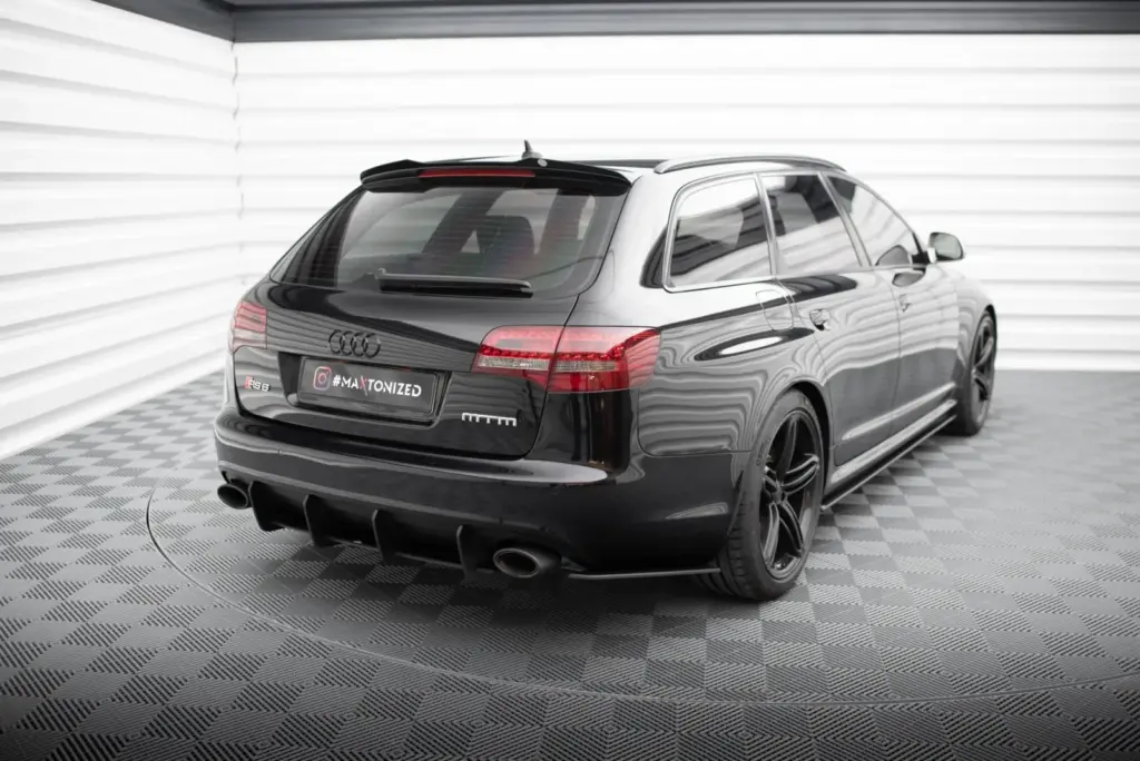 Rear Side Splitters Street Pro compatible with Audi RS6 Avant C6