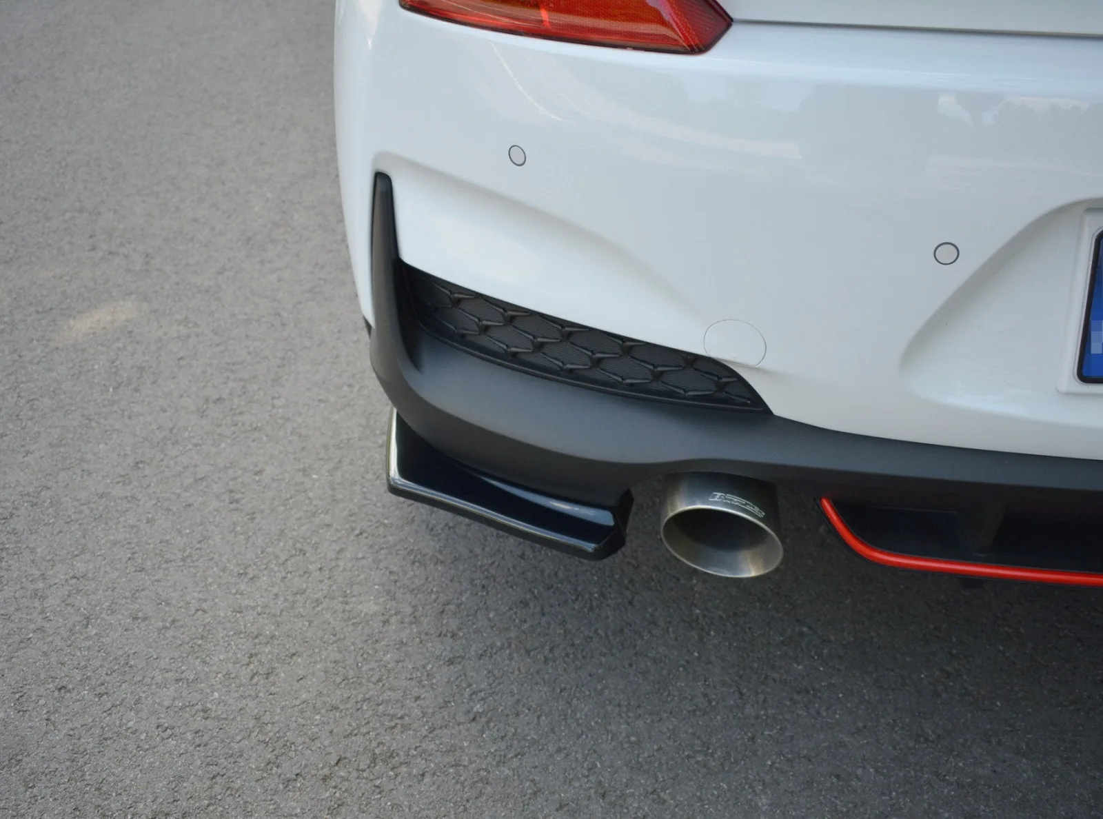 Rear Side Splitters compatible with Hyundai I30 N Mk3