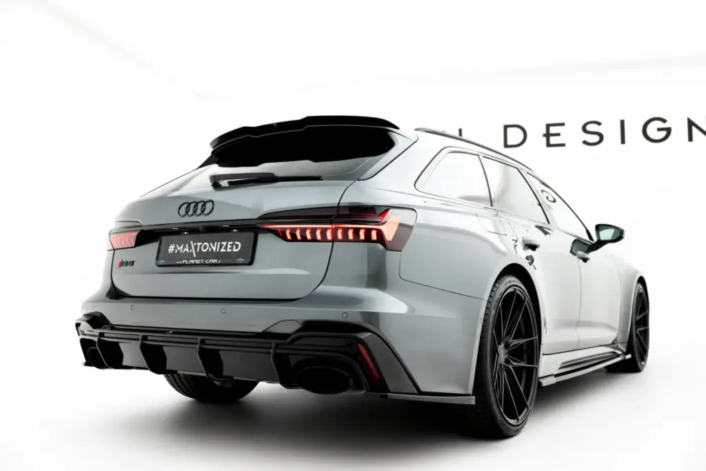 Rear Side Splitters V.2 compatible with Audi RS6 C8 / C8 Facelift