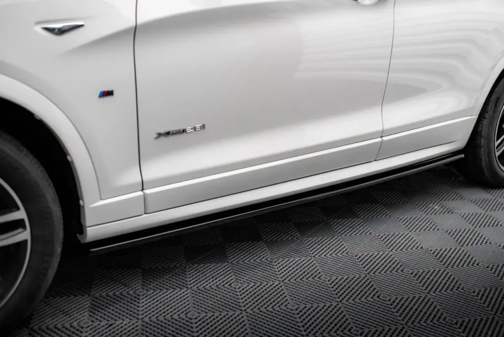 Side Skirts Diffusers compatible with BMW X3 M-Pack F25 Facelift