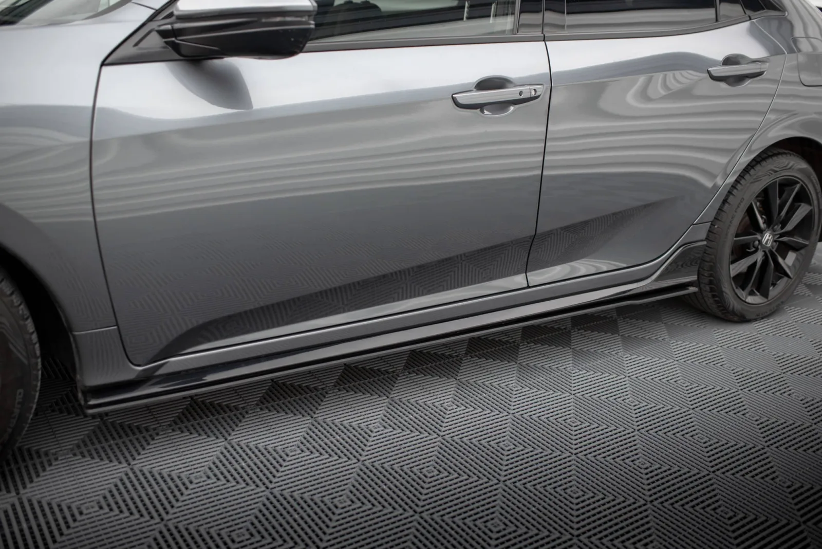 Side Skirts Diffusers Street Pro compatible with Honda Civic Sport Mk 10