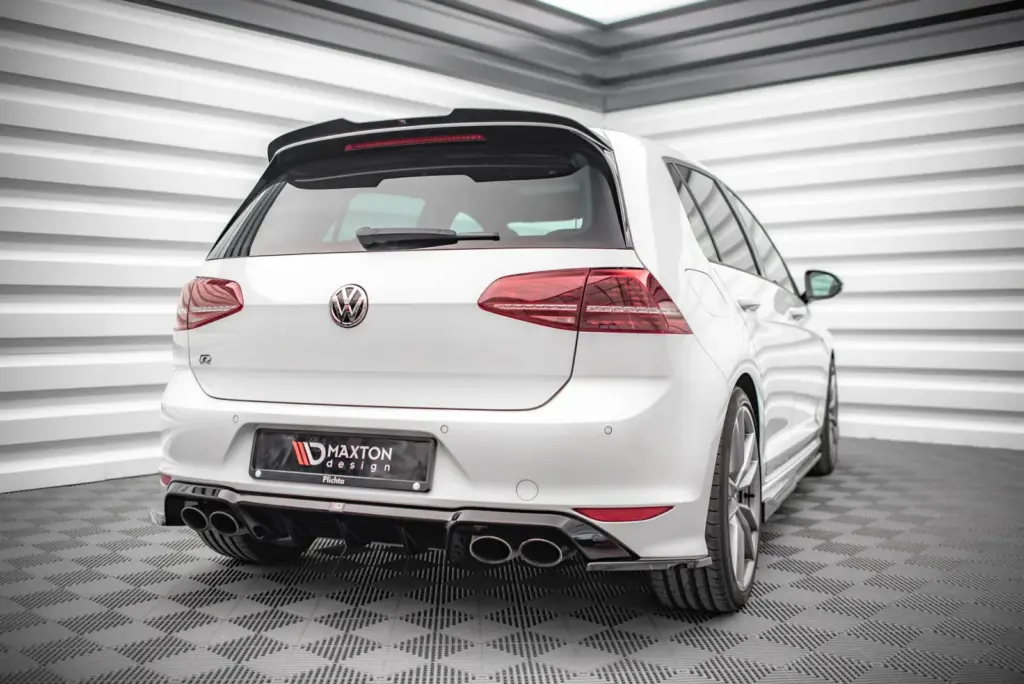Rear Side Splitters V.4 compatible with Volkswagen Golf R Mk7