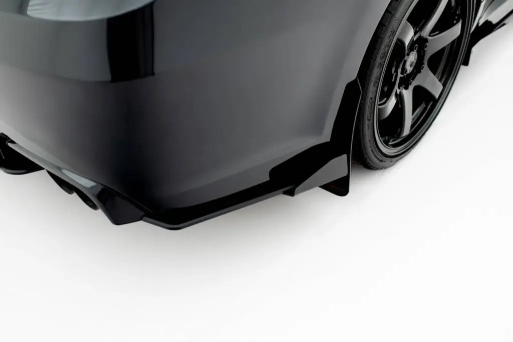 Rear Side Splitters Street Pro + Flaps compatible with Subaru Impreza WRX STI Mk3 Facelift