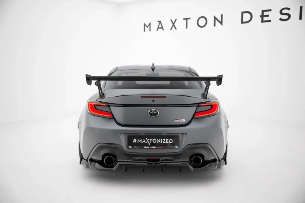 Carbon Spoiler With External Brackets compatible with Toyota GR86 / Subaru BRZ Mk2