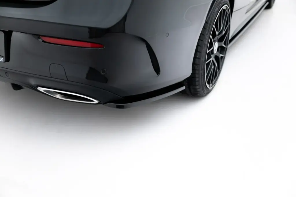 Rear Side Splitters compatible with Mercedes- Benz C Coupe AMG-Line C205