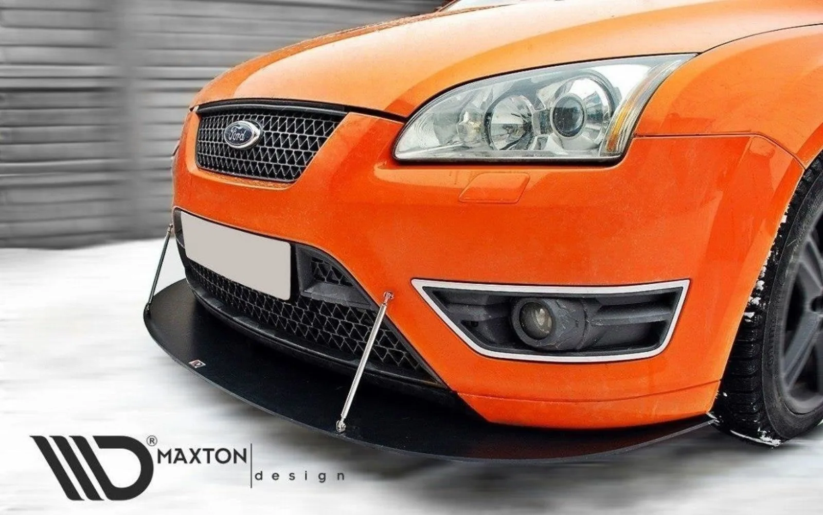 Front Splitter Racing compatible with Ford Focus ST Mk2