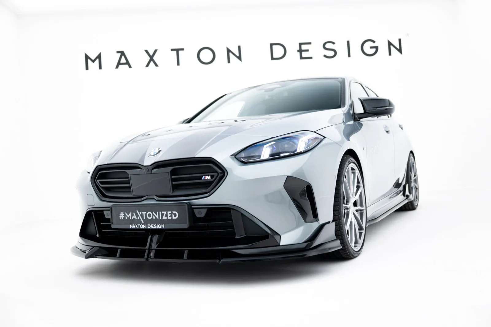 Front Splitter V.2 compatible with BMW M135i M Performance F70