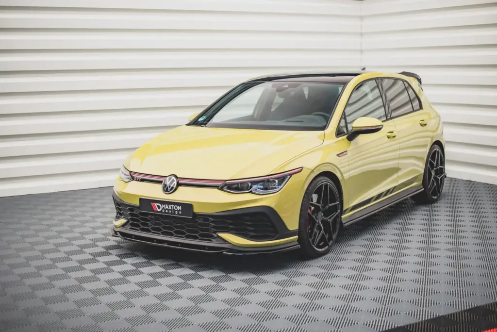 Front Splitter V.2 compatible with Volkswagen Golf GTI Clubsport Mk8