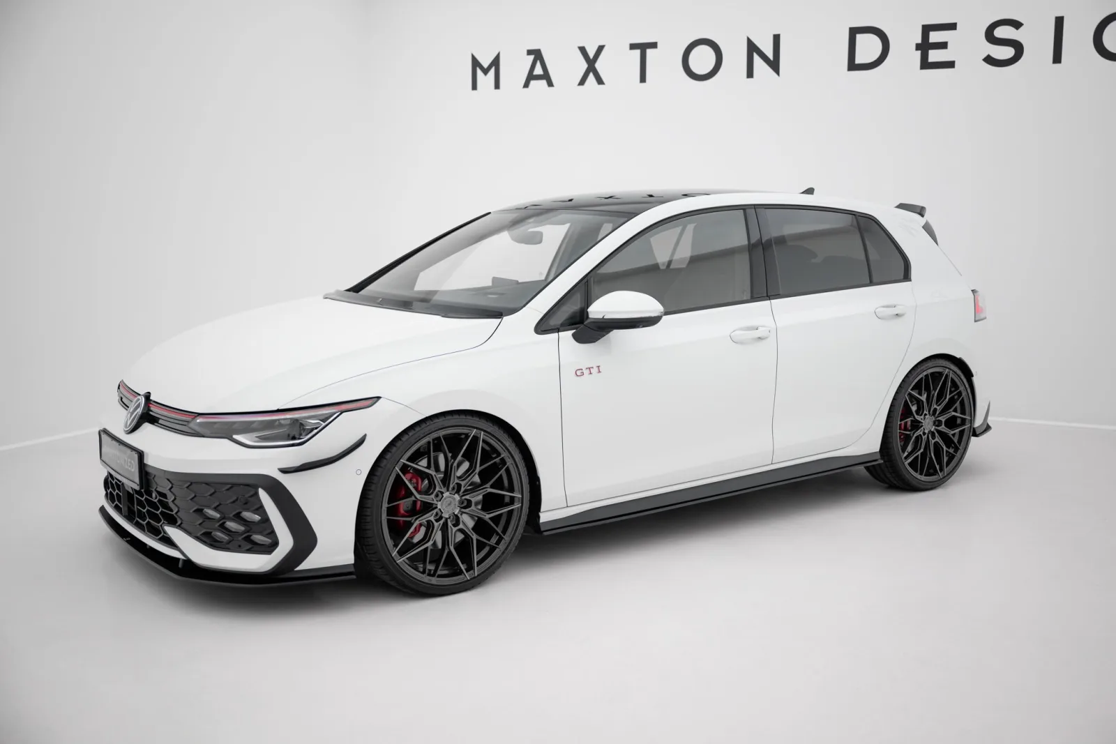 Side Skirts Diffusers Street Pro compatible with Volkswagen Golf GTI / GTE / GTI Clubsport / R-Line Mk8