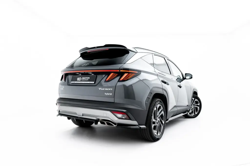 Rear Splitter (With Diffuser) compatible with Hyundai Tucson Mk4 Facelift