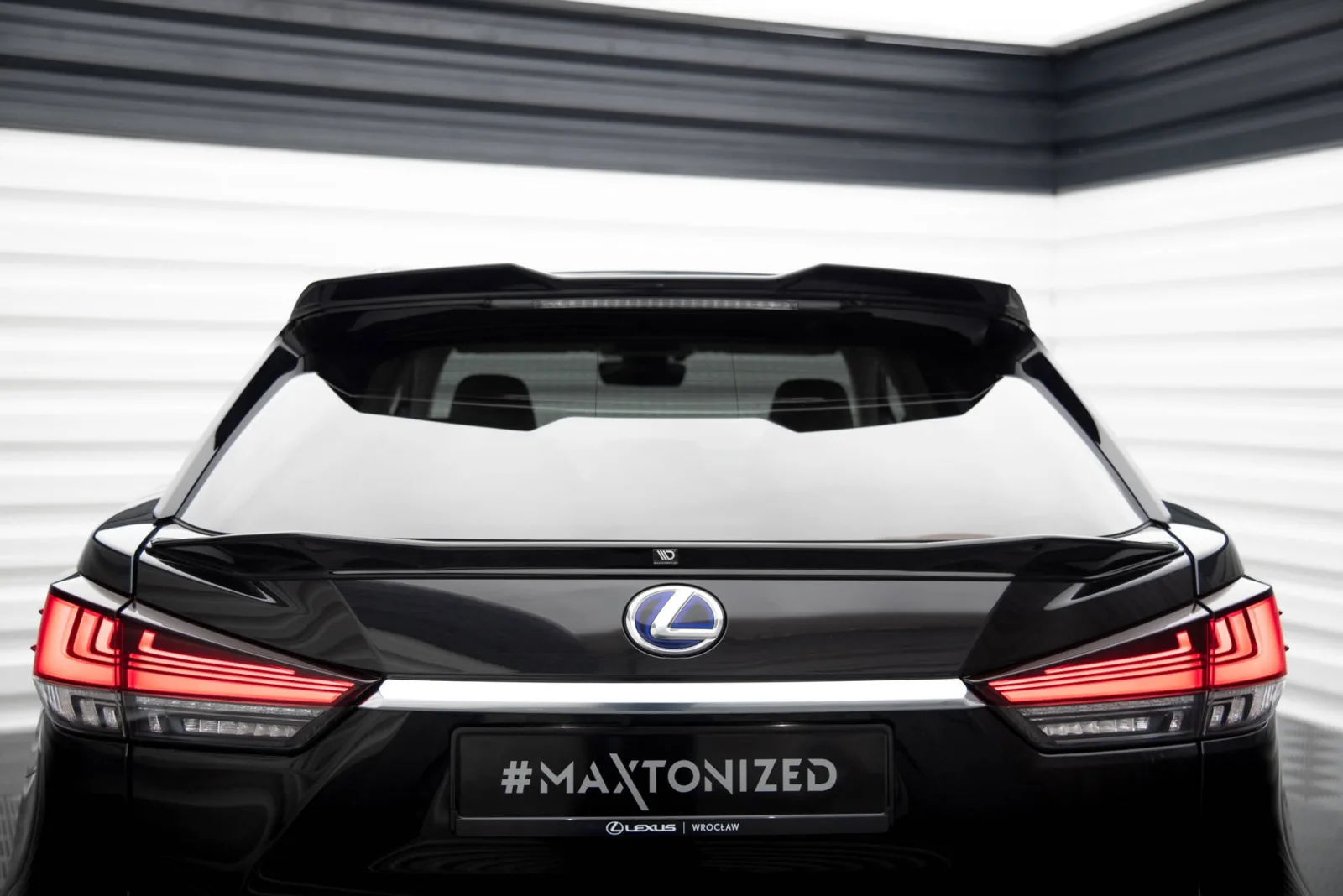Lower Spoiler Extension 3D compatible with Lexus RX Mk4 Facelift