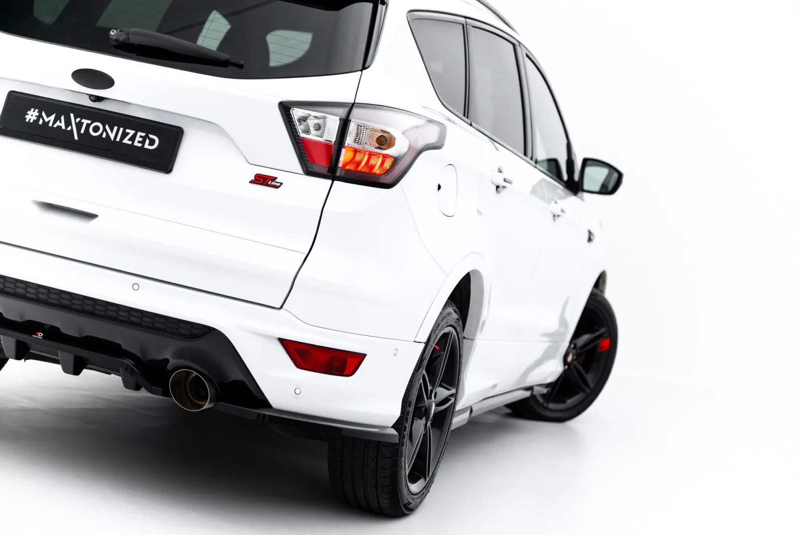 Rear Side Splitters compatible with Ford Kuga ST-Line Mk2 Facelift