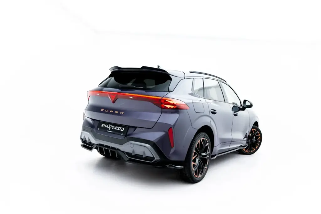 Rear Splitter (With Diffuser) V.4 compatible with Cupra Terramar Mk1 (Version with tow hook)