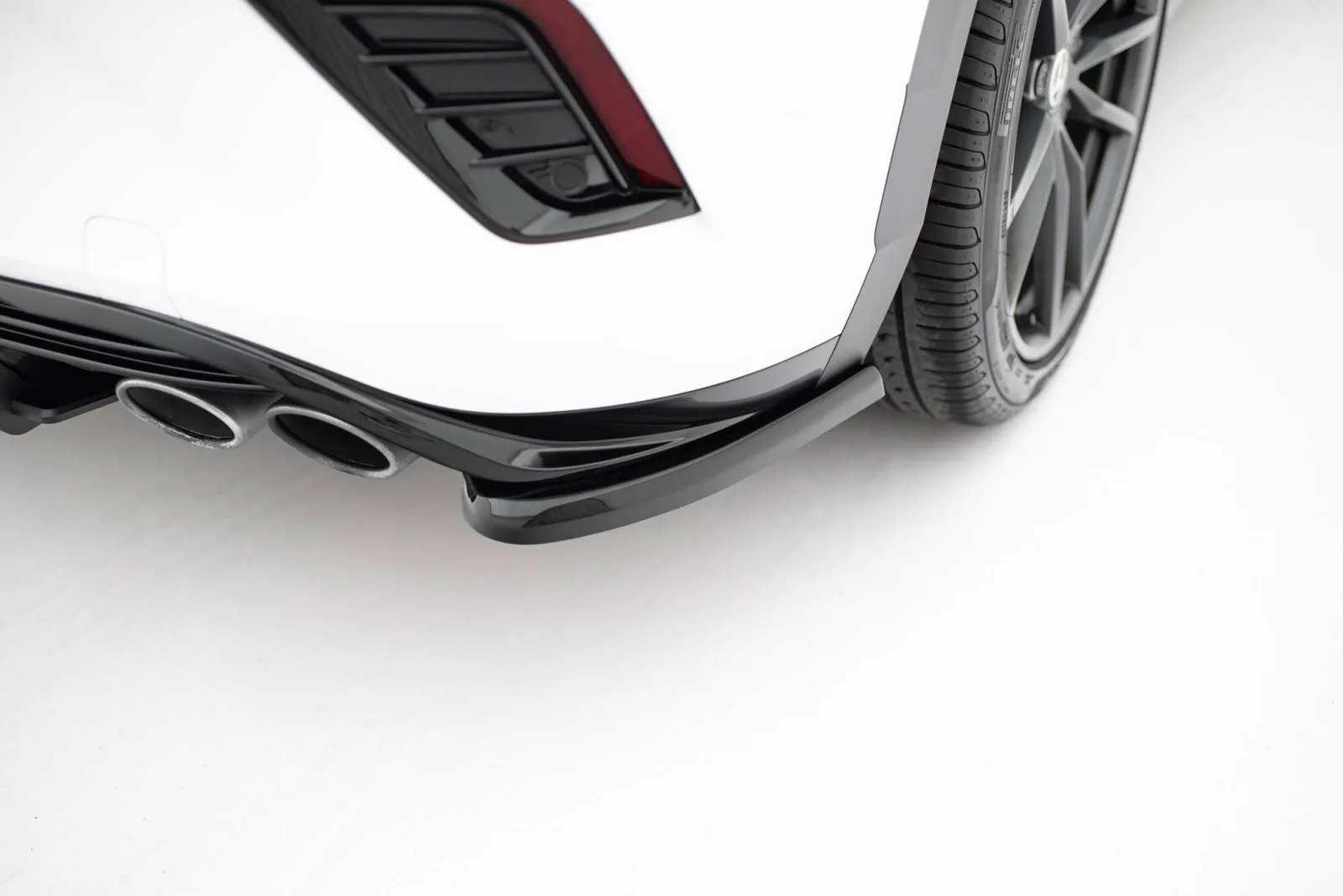 Rear Side Splitters compatible with Volkswagen T-Roc R Mk1