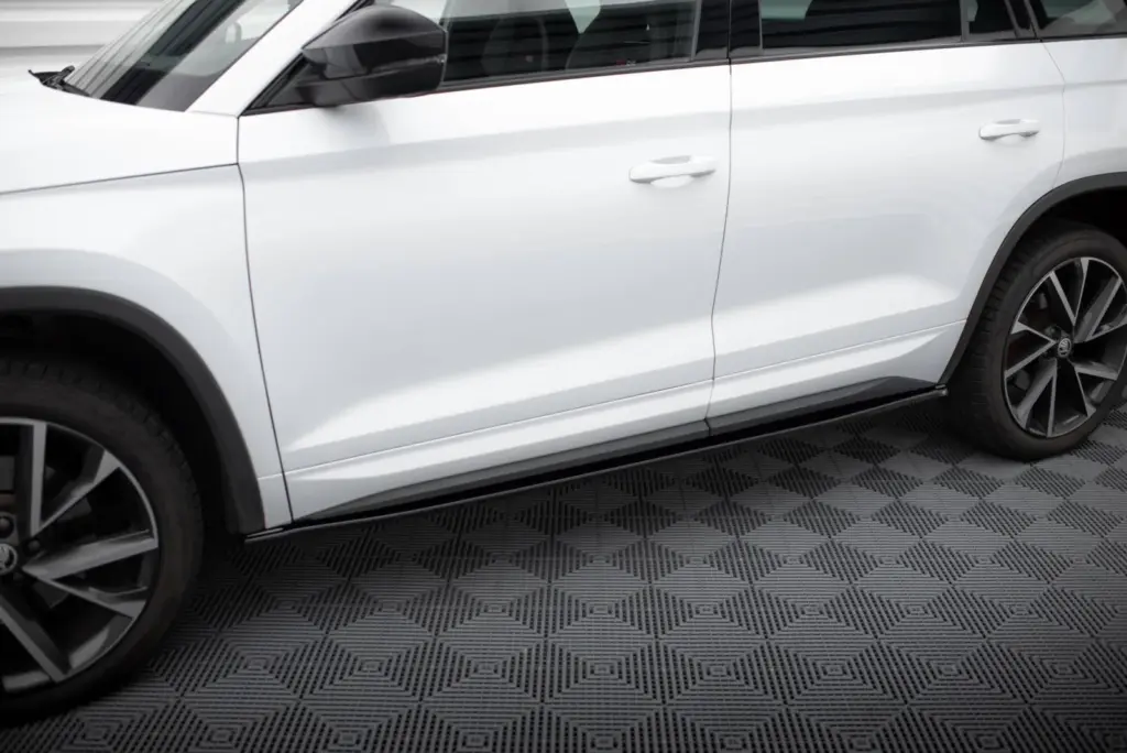 Side Skirts Diffusers compatible with Skoda Kodiaq Sportline/RS Mk1 / Mk1 Facelift
