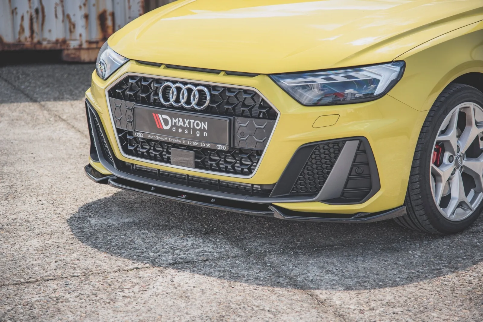 Front Splitter V.3 compatible with Audi A1 S-Line GB