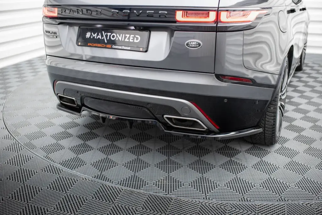 Rear Splitter (With Diffuser) V.1 compatible with Land Rover Range Rover Velar R-Dynamic Mk1