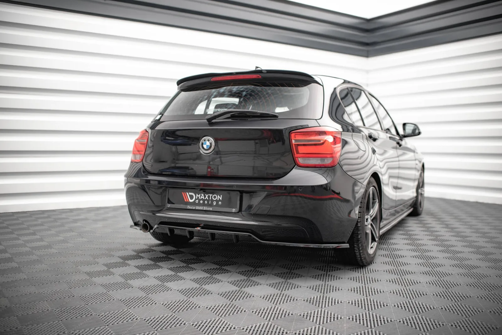 Rear Splitter (With Diffuser) compatible with BMW 1 F20