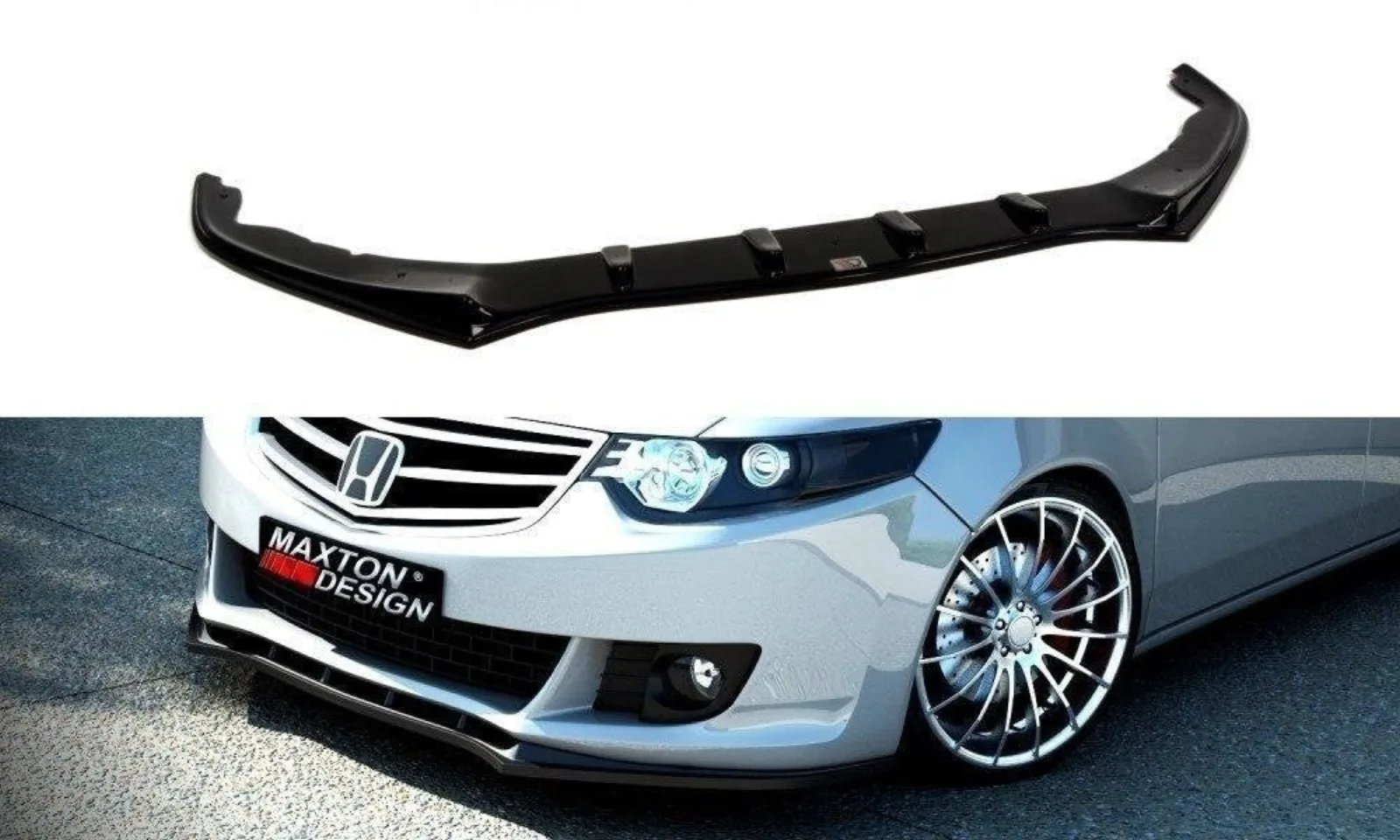 Front Splitter compatible with Honda Accord VIII Pre-Facelift