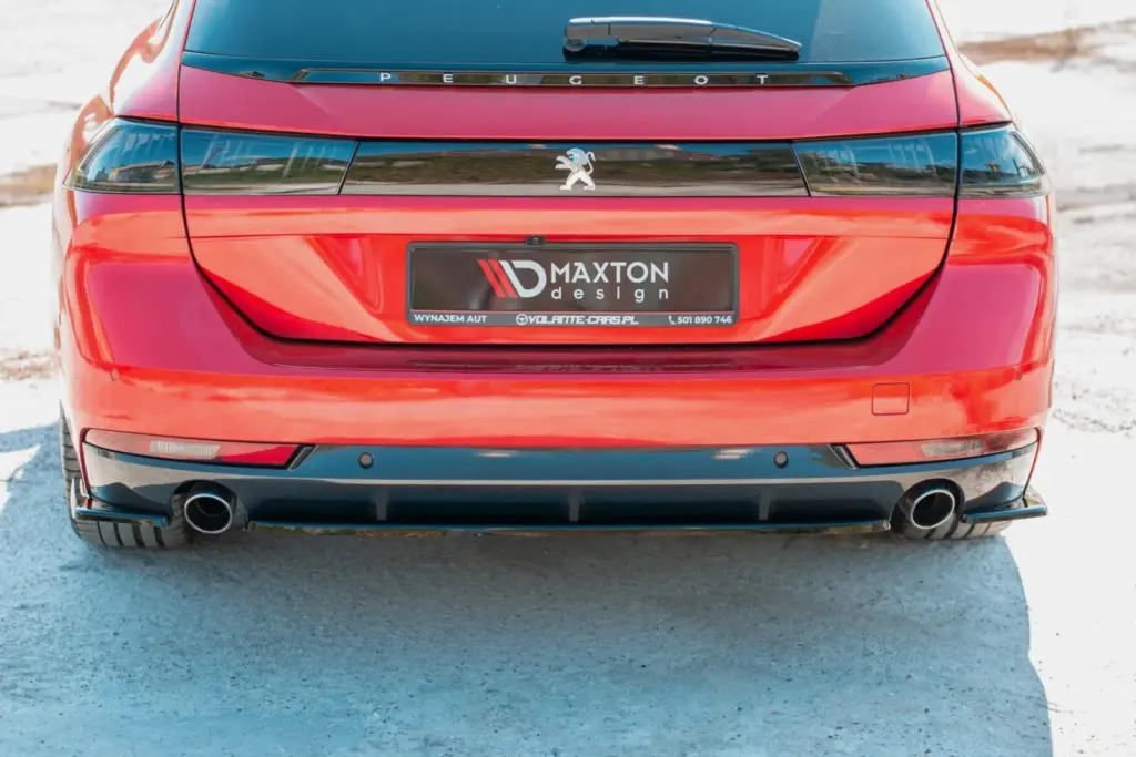 Rear Splitter(without diffuser) compatible with Peugeot 508 GT Benzyna Mk2