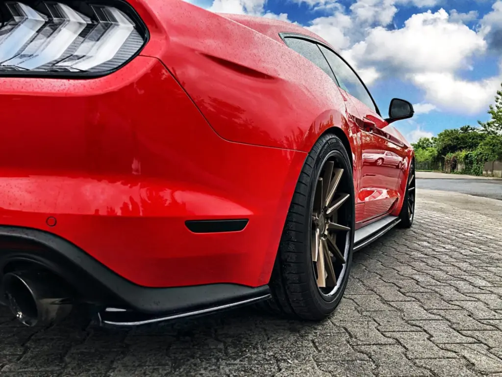 Rear Side Splitters compatible with Ford Mustang Mk. 6 Facelift