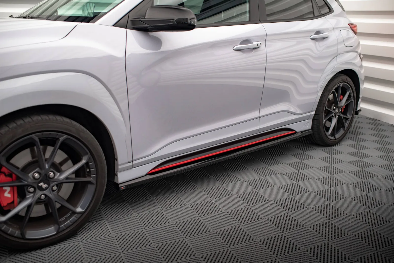 Side Skirts Diffusers V.1 compatible with Hyundai Kona N Mk1