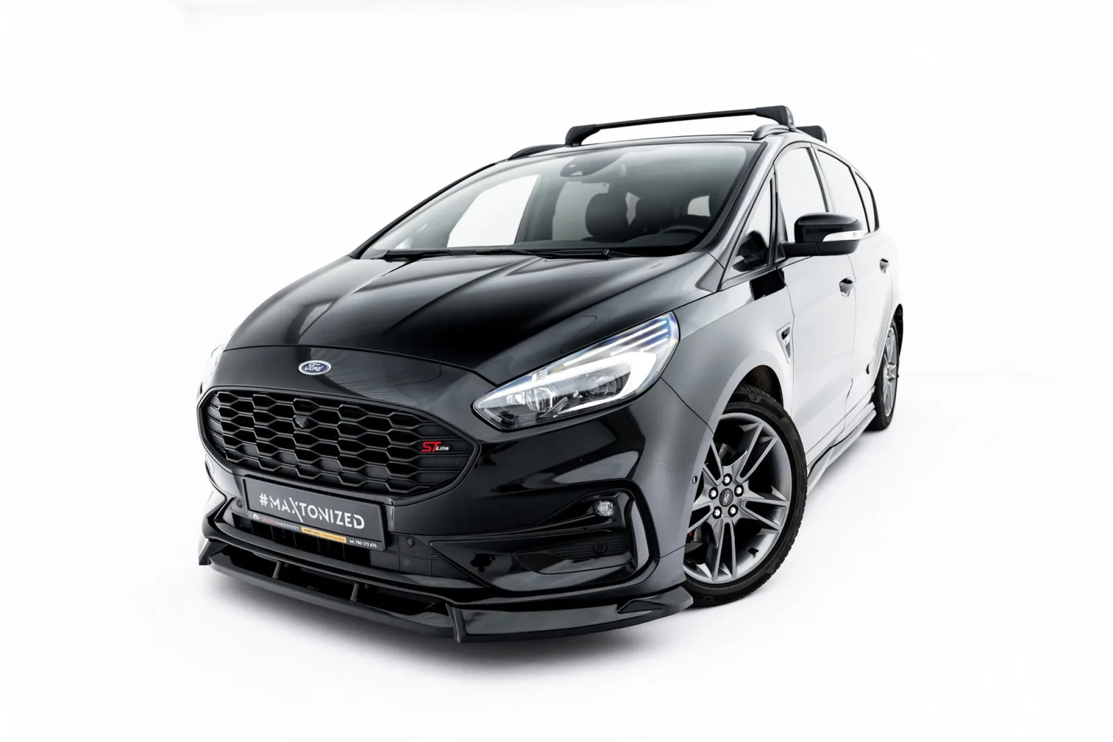 Front Splitter compatible with Ford S-Max ST-Line Mk2 Facelift