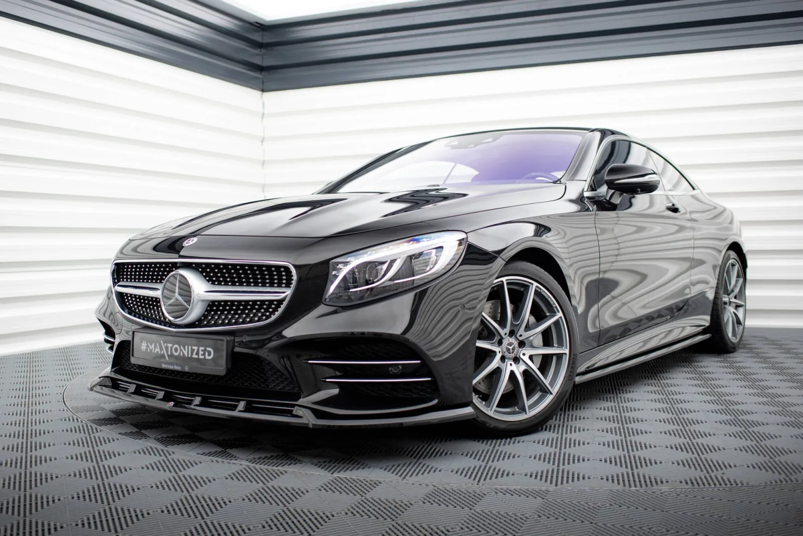 Set of Splitters compatible with Mercedes-Benz S Coupe AMG-Line C217 Facelift