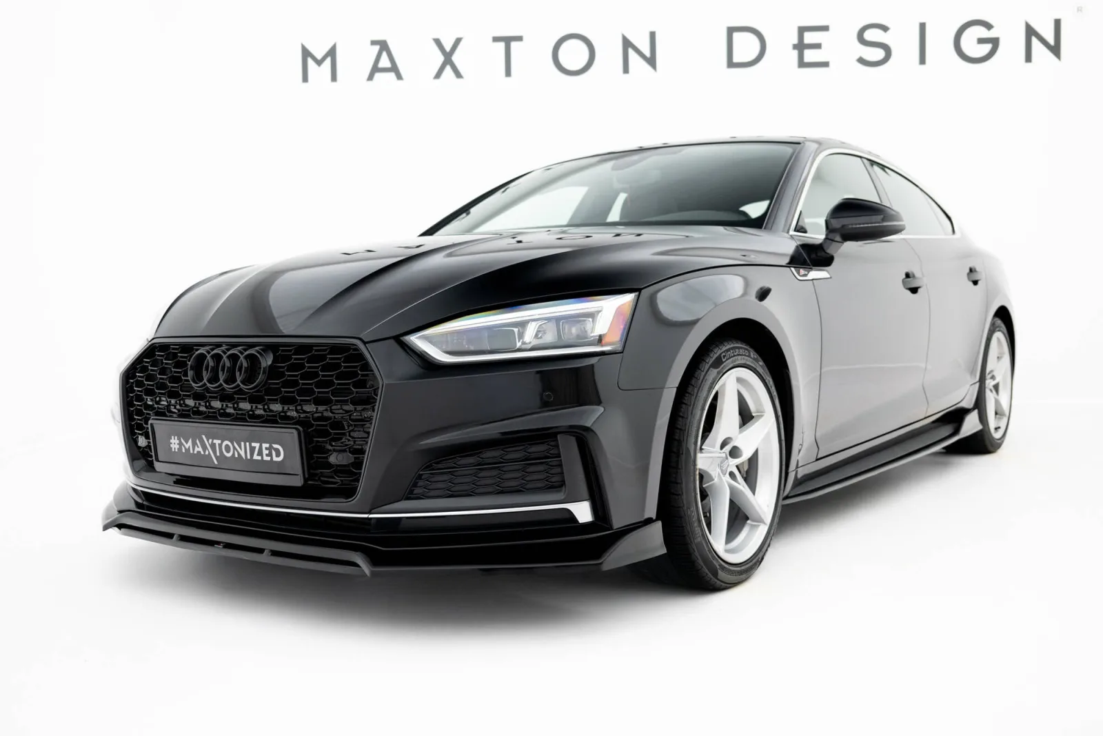 Front Splitter compatible with Audi S5 / A5 S-Line Coupe / Sportback F5