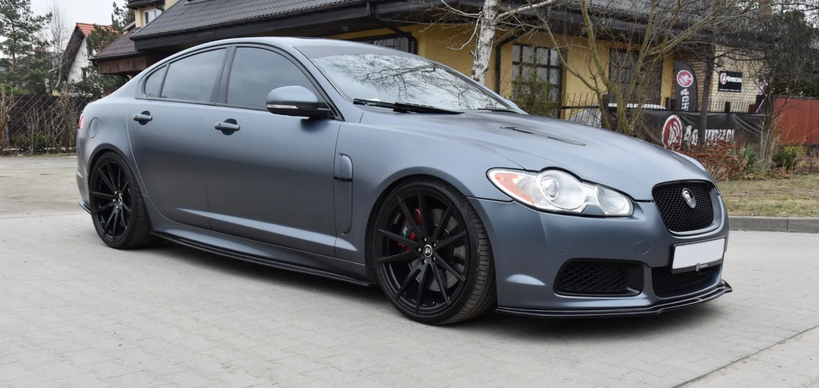 Front Splitter V.1 compatible with JAGUAR XF- R