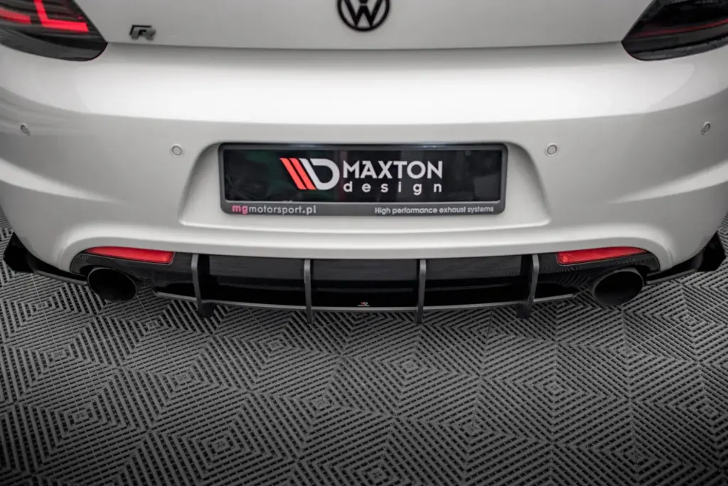 Rear Diffuser Street Pro compatible with Volkswagen Scirocco R Mk3