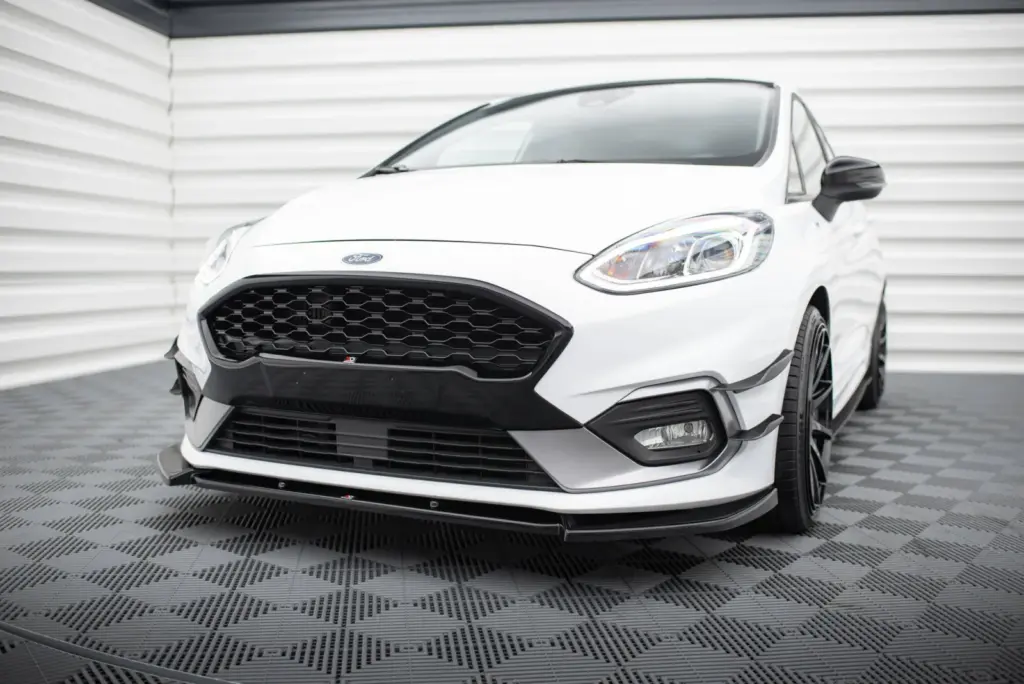 Front Splitter V.7 compatible with Ford Fiesta Mk8 ST / ST-Line