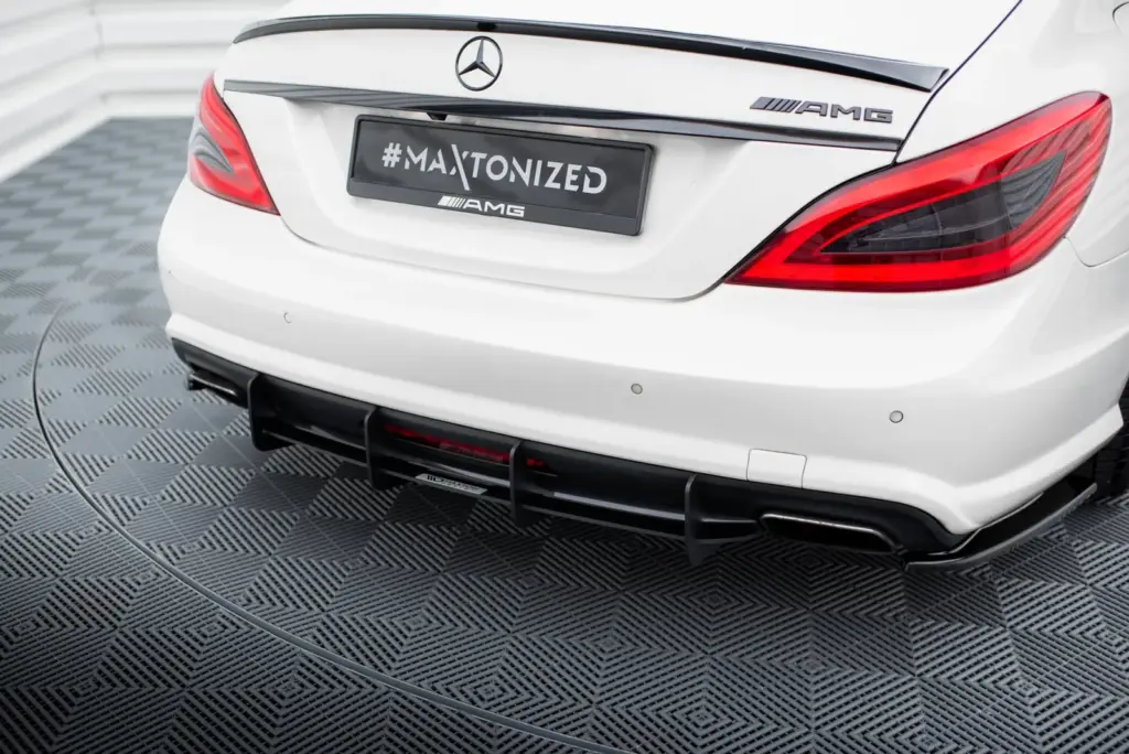 Rear Diffuser compatible with Mercedes CLS C218 AMG LINE