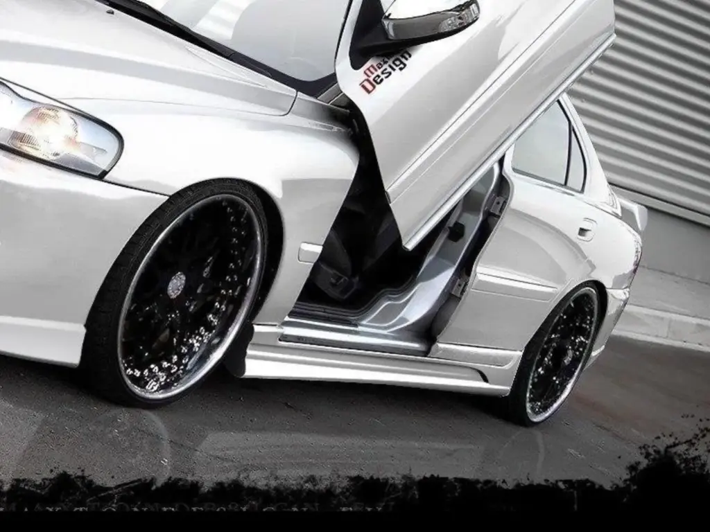 Side Skirts Diffusers compatible with Volvo S60 I