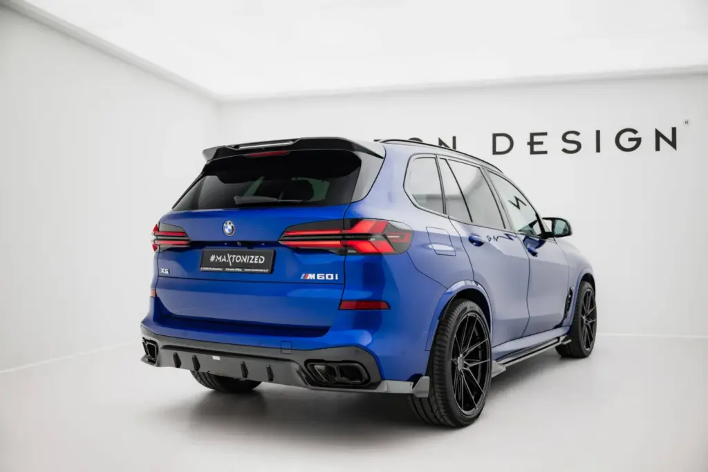 Prepreg Carbon Rear Diffuser compatible with BMW X5 M-Pack G05 Facelift