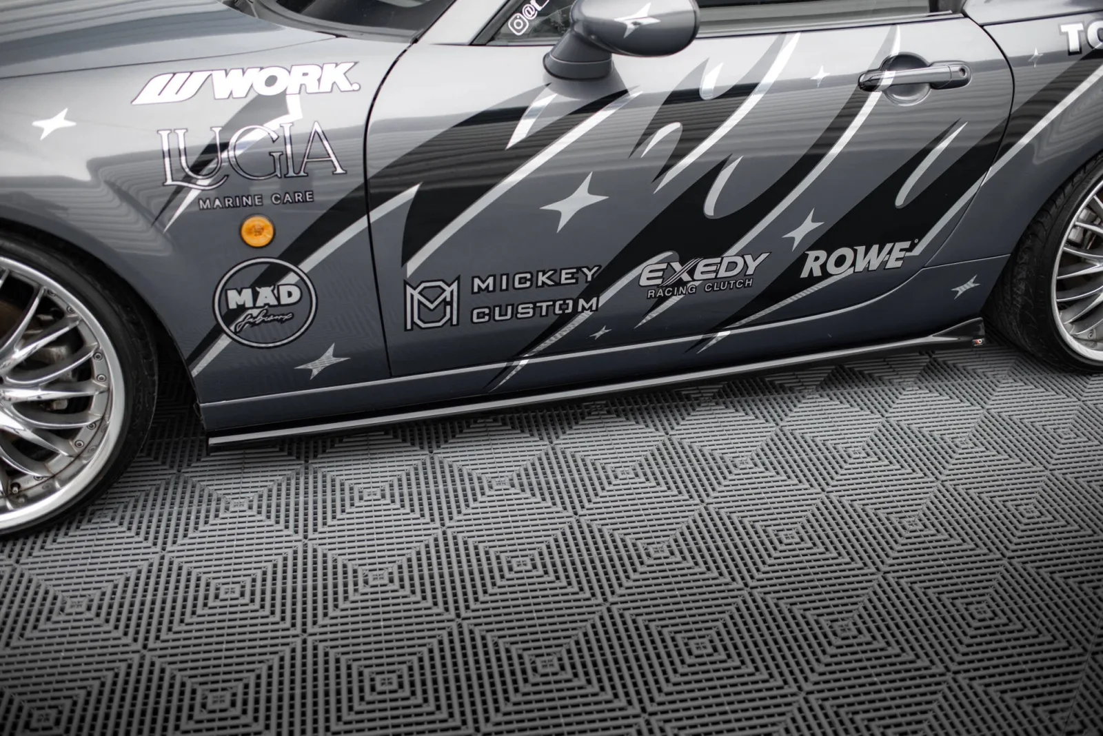 Side Skirts Diffusers compatible with Mazda MX5 NC (Mk3)
