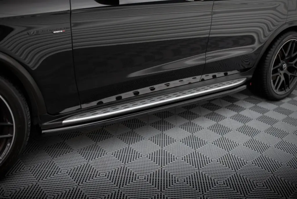 Side Skirts Diffusers compatible with Mercedes-AMG GLC 63 / 43 SUV / Coupe X253 / C253